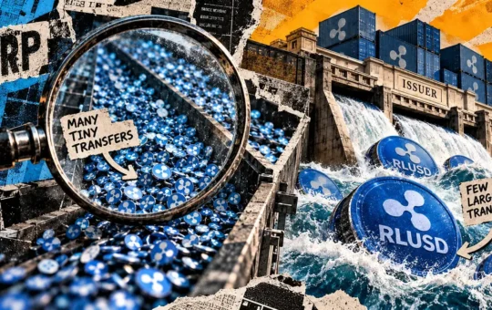 XRP Ledger's booming activity faces scrutiny as 110 bot wallets dominate RLUSD payments